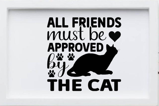 All friends must be approved by the cat SVG Angelina750 