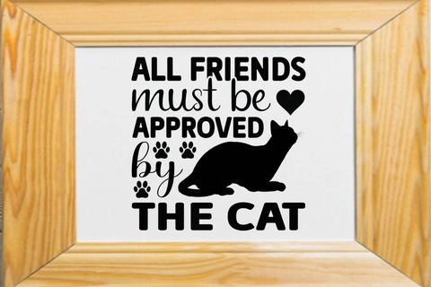 All friends must be approved by the cat SVG Angelina750 