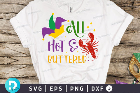 All hot & buttered SVG Design SVG Regulrcrative 