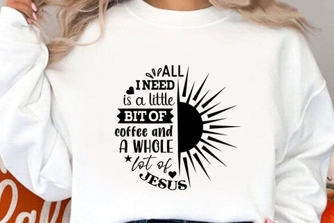 all i need is a little bit of coffee SVG Angelina750 