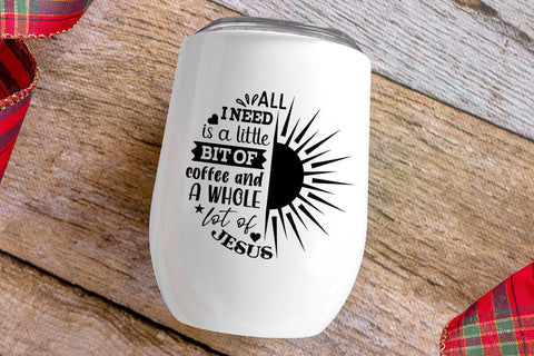 all i need is a little bit of coffee SVG Angelina750 