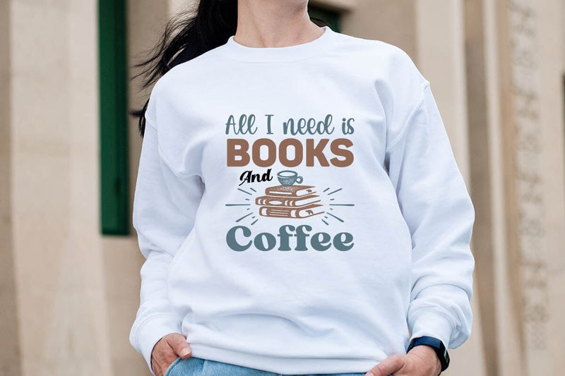 All I need is books and coffee SVG Angelina750 