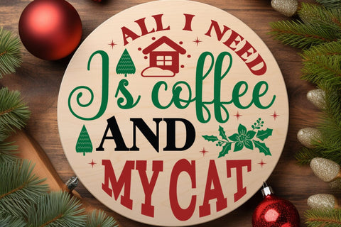 All i need is coffee and my cat SVG Angelina750 