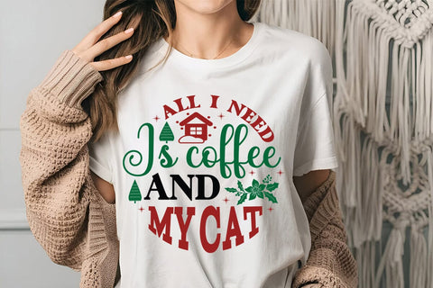All i need is coffee and my cat SVG Angelina750 