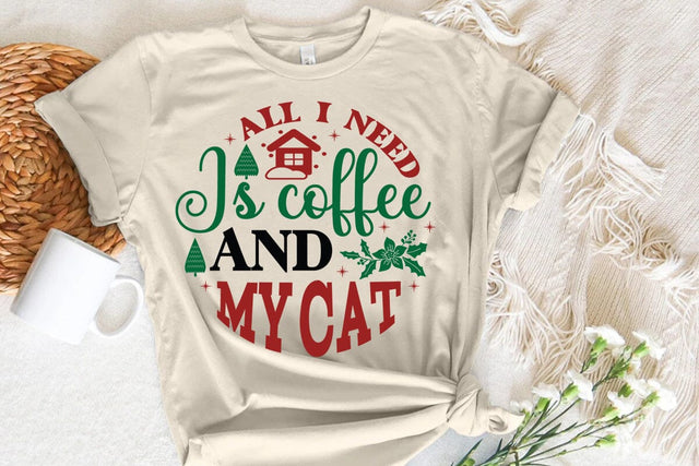 All i need is coffee and my cat SVG Angelina750 