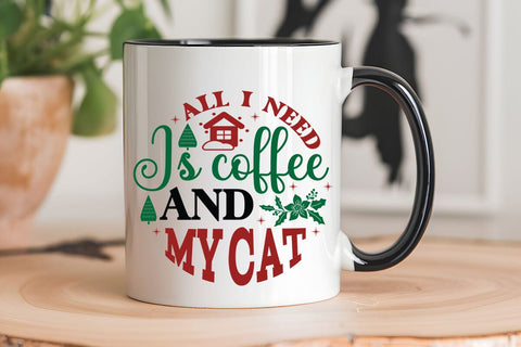 All i need is coffee and my cat SVG Angelina750 