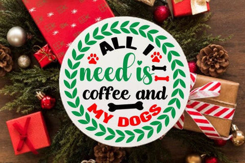 All i need is coffee and my dogs 2 SVG Angelina750 