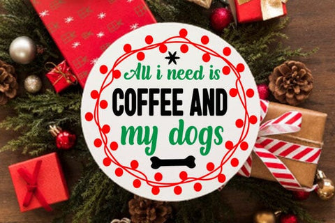 All i need is coffee and my dogs SVG Angelina750 