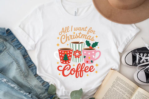 All I Want For Christmas Coffee SVG Angelina750 