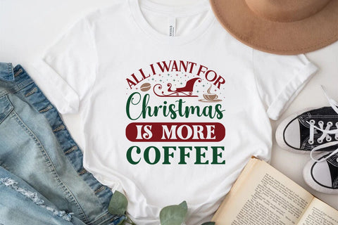 all i want for christmas is more coffee SVG Angelina750 