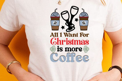 all i want for christmas is more coffee SVG Angelina750 