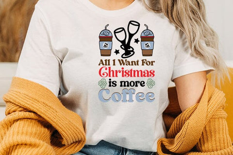 all i want for christmas is more coffee SVG Angelina750 