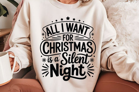 All I Want For Christmas Is SVG Angelina750 