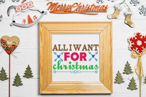 all i want for christmas SVG Angelina750 