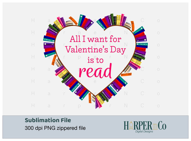 All I want for Valentines SVG PNG Cut EPS File SVG HarperNCo 