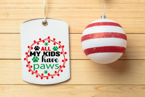 All My kid have paws SVG Angelina750 