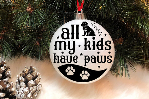 All my kids have paws SVG Design SVG Designangry 