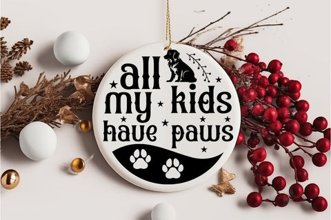 All my kids have paws SVG Design SVG Designangry 