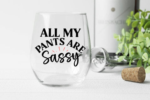 All My Pants Are Sassy SVG Design SVG Designangry 