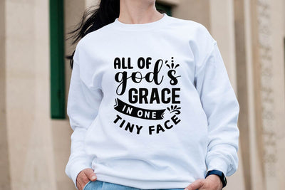 All of God s grace in one tiny face SVG Angelina750 