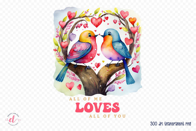All of Me Loves All of You Sublimation Sublimation CraftLabSVG 