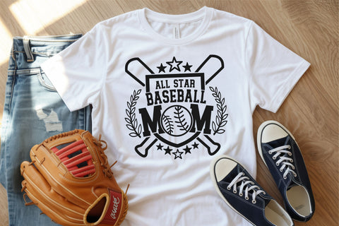 All Star Baseball Mom Svg, Baseball Mom Png, Sport Mom Shirt SVG TonisArtStudio 
