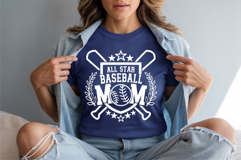 All Star Baseball Mom Svg, Baseball Mom Png, Sport Mom Shirt SVG TonisArtStudio 