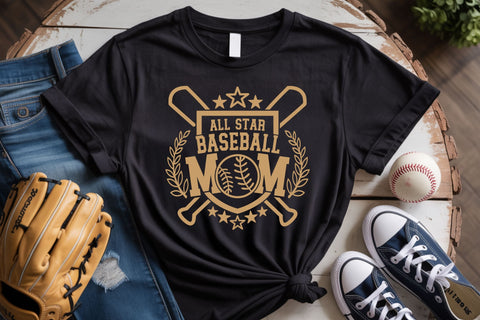 All Star Baseball Mom Svg, Baseball Mom Png, Sport Mom Shirt SVG TonisArtStudio 