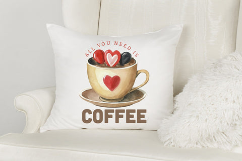 All You Need is Coffee PNG Sublimation Sublimation CraftLabSVG 