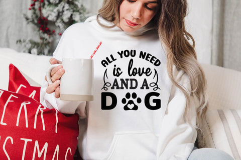 All you need is love and a dog SVG Angelina750 