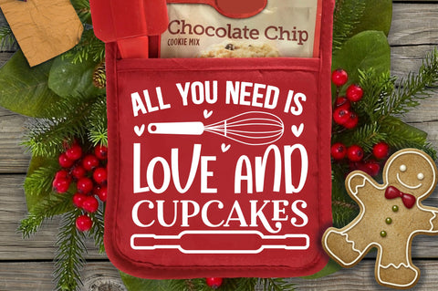 All you need is love and cupcakes Svg Design SVG Regulrcrative 