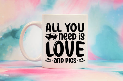 All you need is love and pigs SVG Design SVG Designangry 