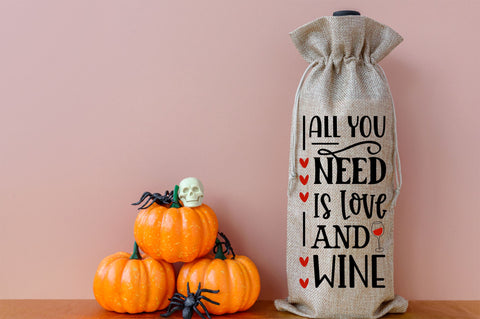 All you need is love and wine SVG design SVG Regulrcrative 