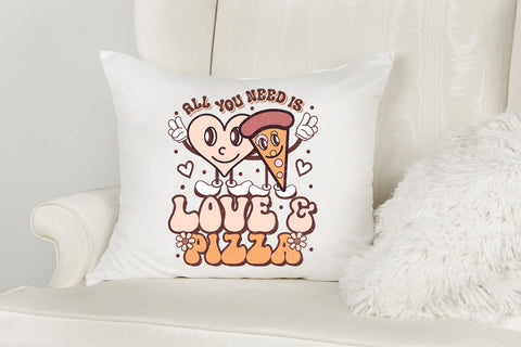 All You Need is Love & Pizza Sublimation Sublimation CraftLabSVG 