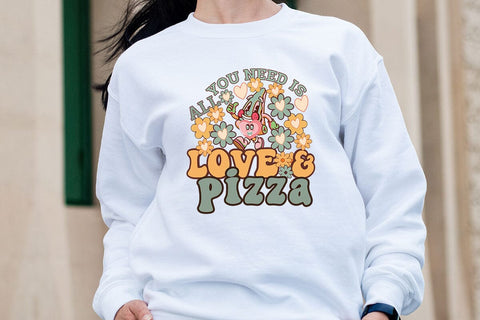 All You Need Is Love & Pizza SVG Angelina750 