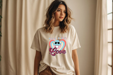 All You Need is Love Sublimation SVGArt 