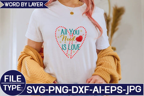 All You Need is Love SVG Cut File SVG Studio Innate 