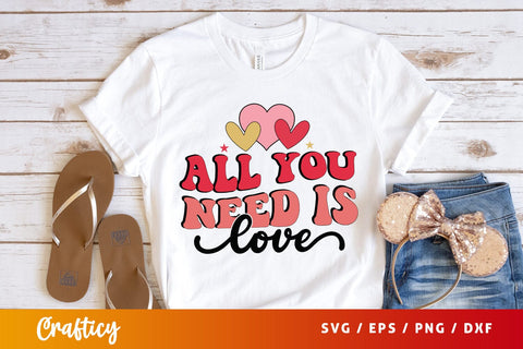 All you need is love SVG Design SVG Designangry 