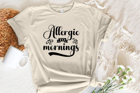 Allergic to mornings SVG Angelina750 