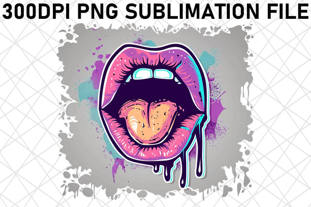 Alluring Lip Perfection - Sublimation Sensuality Sublimation afrosvg 