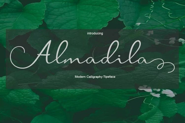 Almadila Font arwah studio 