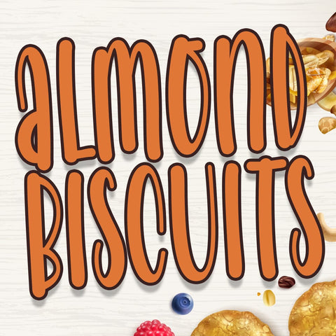 Almond Biscuits Font Dm Letter Studio 