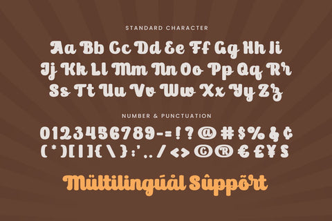 Almond Bread - Bold Script Font Font Mozarella 