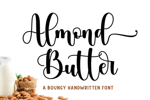 Almond Butter Font Mozarella 