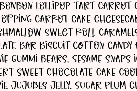 Almond Delight Font Cotton White Studio 