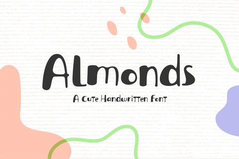 Almonds Handwritten Font Font Fadeline Std. 
