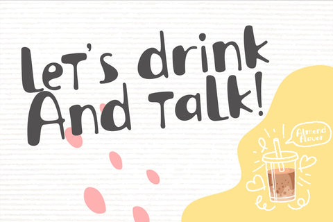 Almonds Handwritten Font Font Fadeline Std. 