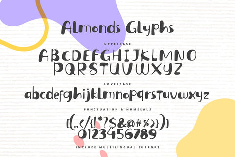 Almonds Handwritten Font Font Fadeline Std. 