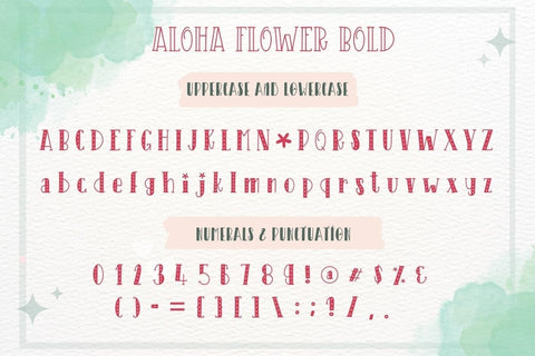 Aloha - Family Font Font AnningArts Design 