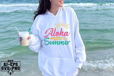 Aloha Summer Svg Cut Files Creative Art SVG CraftlabSvg55 